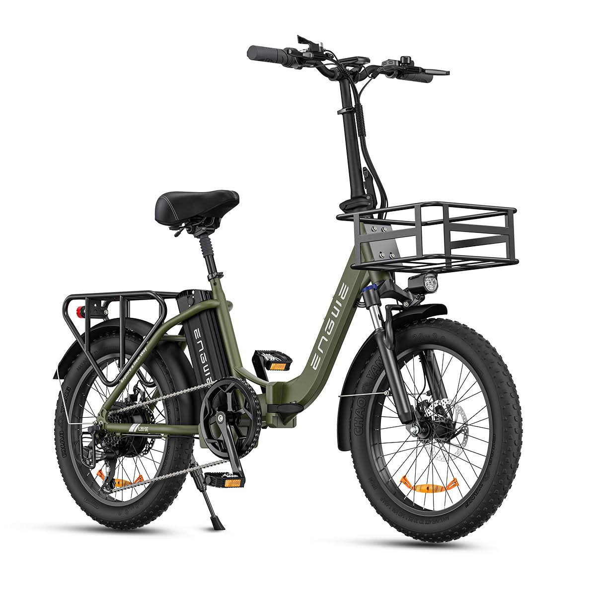 ENGWE L20 SE 250W 20" Foldable Electric Bike City E-Bike 36V 15.6Ah, Black