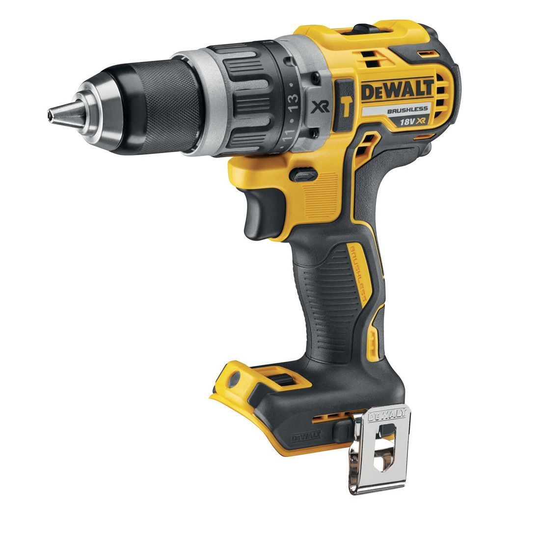 DeWalt DCK207P2T-GB 18v XR Combi Drill & SDS+ Plus Rotary Hammer Drill Twin Kit Inc 2x 5.0Ah Batts
