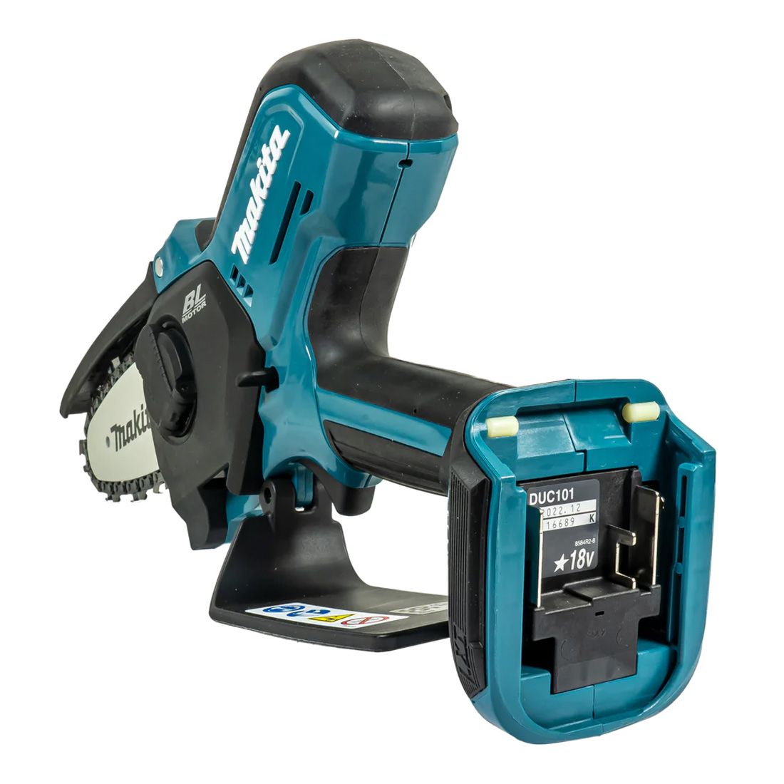 Makita DUC101RT 18v LXT Cordless Brushless 100mm / 4" Pruning Saw Inc 1x 5.0Ah Battery