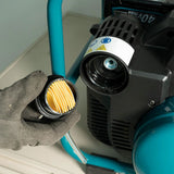 Makita AC001GZ 40v Max XGT Quiet Series Brushless 7.6L Air Compressor Body Only